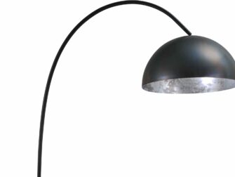 vloerlamp gunmetal outside silverleaf inside