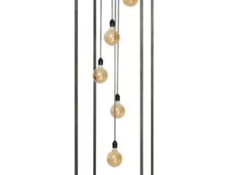 grote stalen lamp