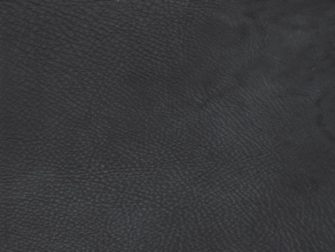 Geschuurd leer - kleur superblack