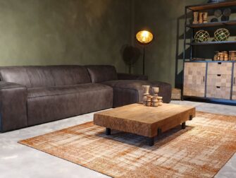 grijze robuuste bank