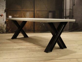 op maat gemaakte betontafel