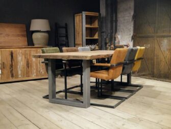 industriele boomstamtafel op maat