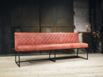 leren eetkamerbank 220cm