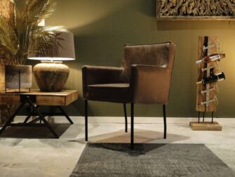 Stoere eetkamerstoel