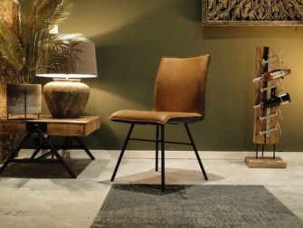 eetkamerstoel slangenleer