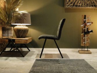 groene fluwelen stoel