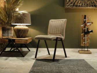 taupekleurige eetkamerstoel