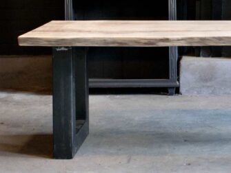 eiken boomstamtafel tolvar