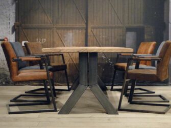 maatwerk eiken tafel medici