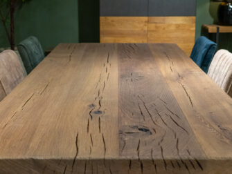 enkel gerookt oud eiken