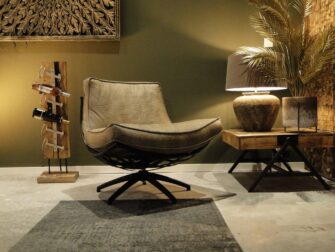 dikke industriële draaistoel