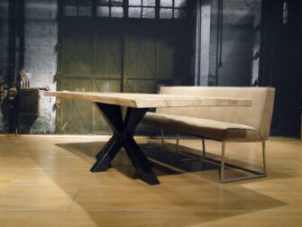 eiken Boomstamtafel Taverny