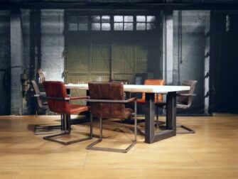 eiken boomstamtafel tolvar