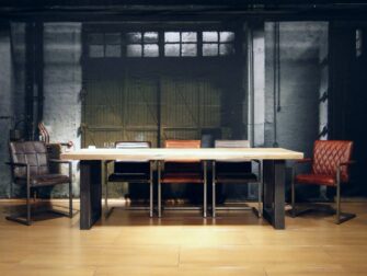 eiken boomstamtafel tolvar