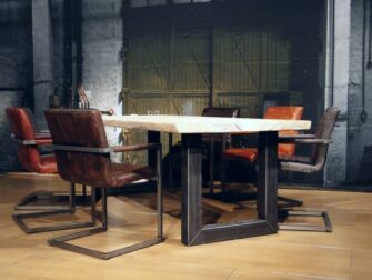 eiken boomstamtafel kopen