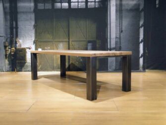 maatwerk industriele eettafel imola