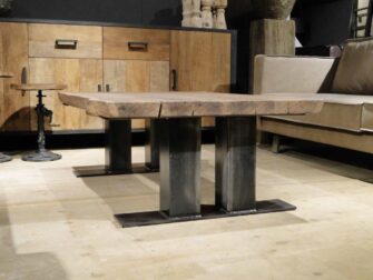 industriele grote salontafel