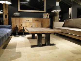 industriele grote salontafel