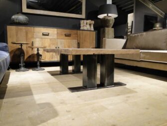 industriele grote salontafel