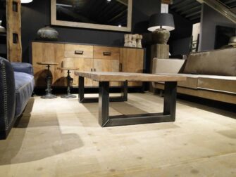 salontafel boomstamblad