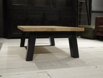 salontafel stalen poot