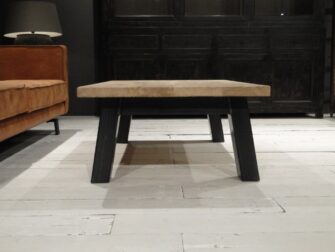 salontafel stalen poot