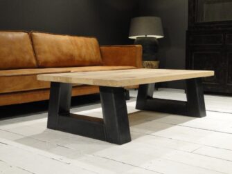 salontafel trapeze poot