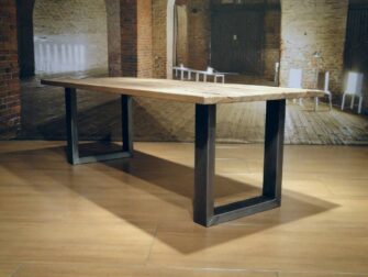 maatwerk industriele eettafel