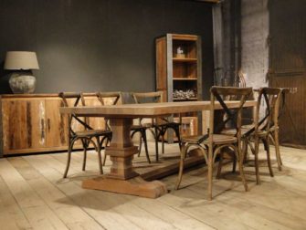 grote eiken eettafel