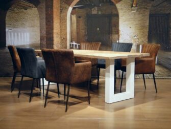 landelijke eiken tafel palau