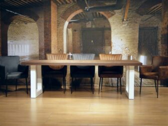 landelijke eiken tafel palau