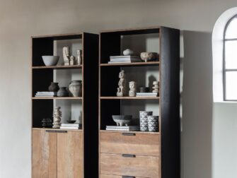 Boekenkast Divino - 3 laden of 2 deuren