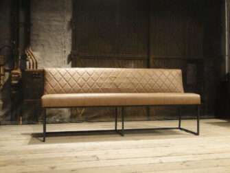 industriele eetkamerbank