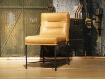 leren eetkamerstoel cognac