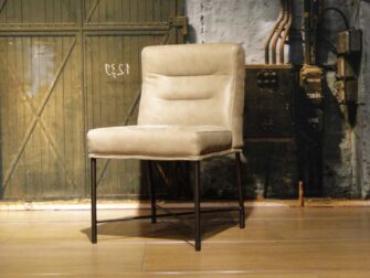 leren Eetkamerstoel Avignon - leer taupe