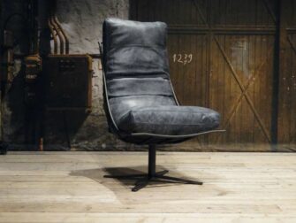 leren draaifauteuil