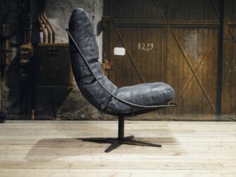 leren draai fauteuil