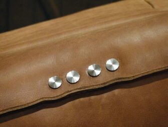 leren relax fauteuil cognac