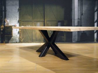 industriele boomstamtafel op maat