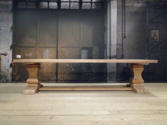 massief eiken kloostertafel ingar