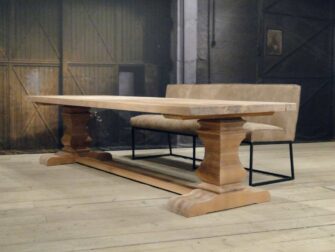 massief eiken kloostertafel ingar
