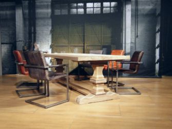 lange eiken kloostertafel