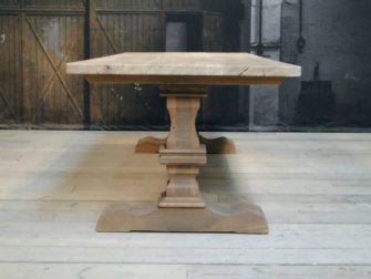 rustiek eiken kloostertafel