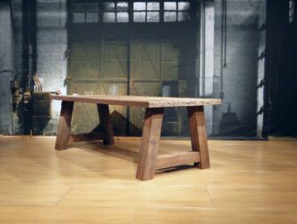 oud eiken eettafel paysan