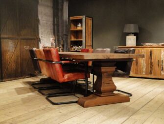 grote eiken kloostertafel