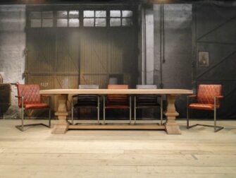 eiken kloostertafel op maat