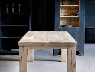 rustiek eiken tafel campo