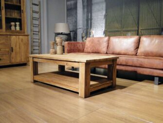 landelijke salontafel paysan