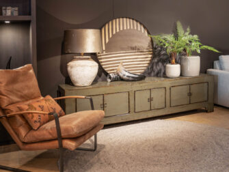 brede tv meubel met 6 deuren